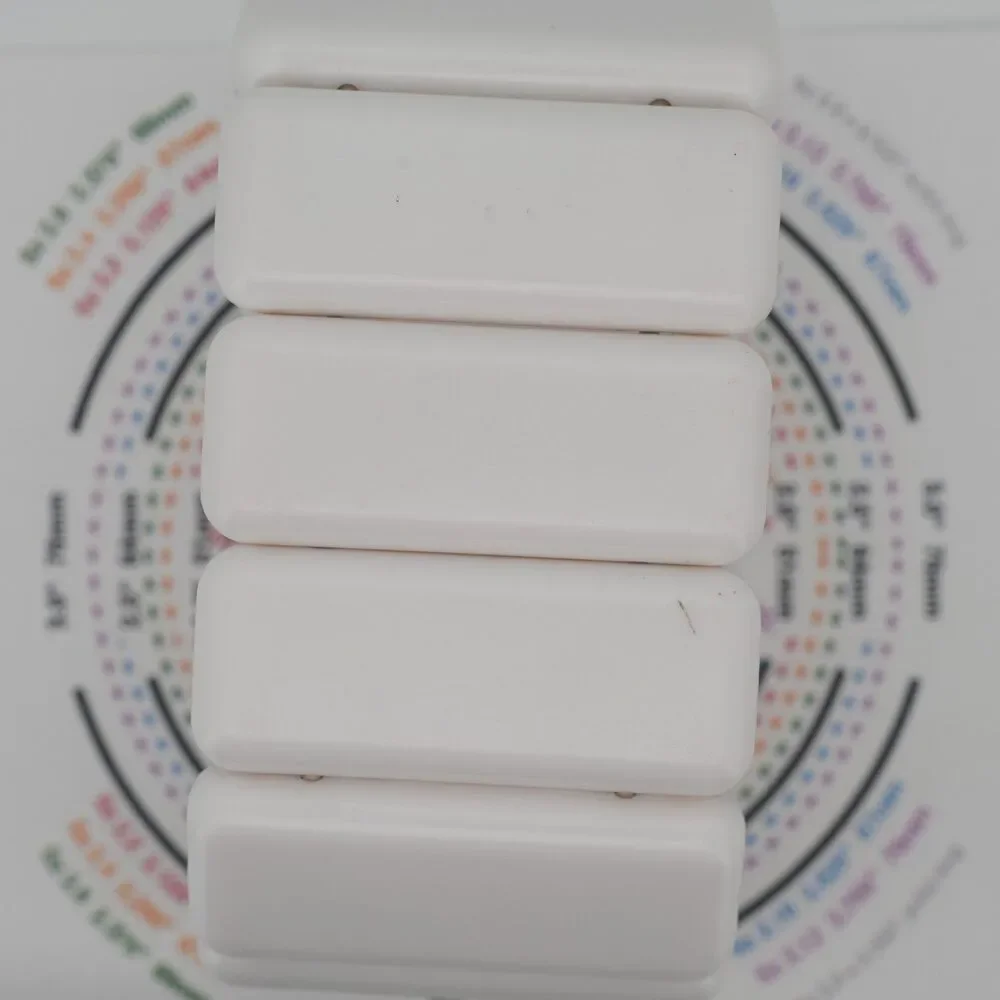 Nixon The Vega White Bangle Bracelet Watch New Battery Crystal Damage